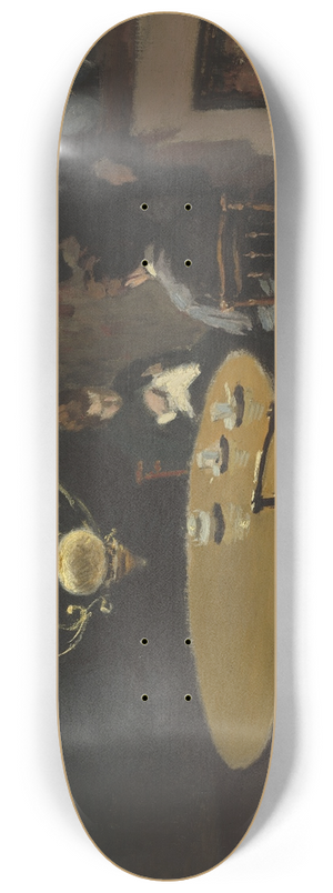 Claude Monet - Interior, after Dinner 8.25 inch art skate deck