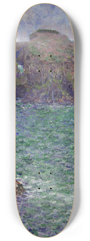 Claude Monet - Port-Goulphar, Belle-le 8.25 inch art skate deck