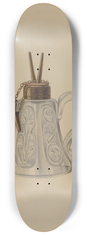 Clayton Braun - Lamp 8.25 inch art skate deck