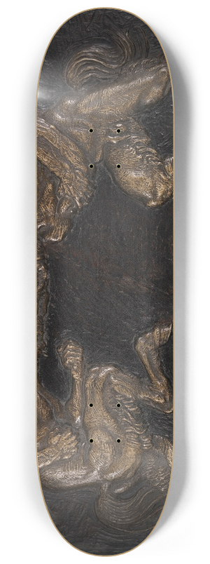 Franz von Stuck - Kmpfende Faune 8.25 inch art skate deck Franz von Stuck - Kmpfende Faune 8.25 inch art skate deck