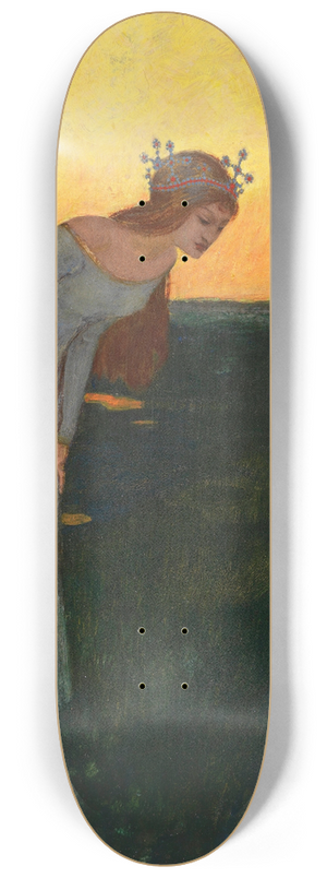 Franz von Stuck - Once upon a time 8.25 inch art skate deck