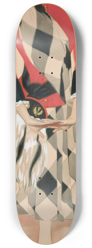 Coles Phillips - Hoot Mon 8.25 inch art skate deck