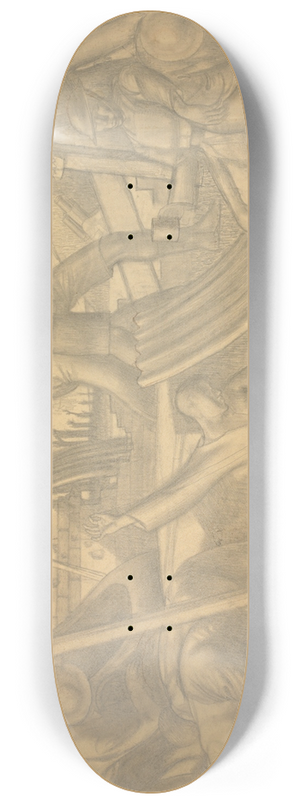 Colin Gill - Heavy Artillery 8.25 inch art skate deck