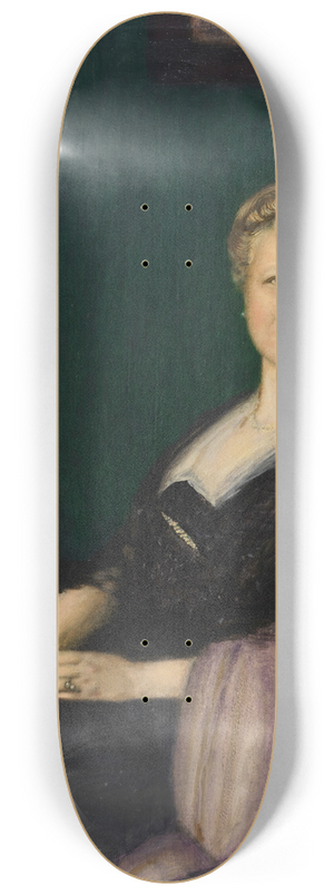 Franz von Stuck - Portrt Luise Bestehorn 8.25 inch art skate deck