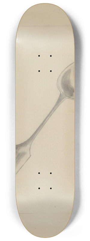 Columbus Simpson - Silver Spoon 8.25 inch art skate deck