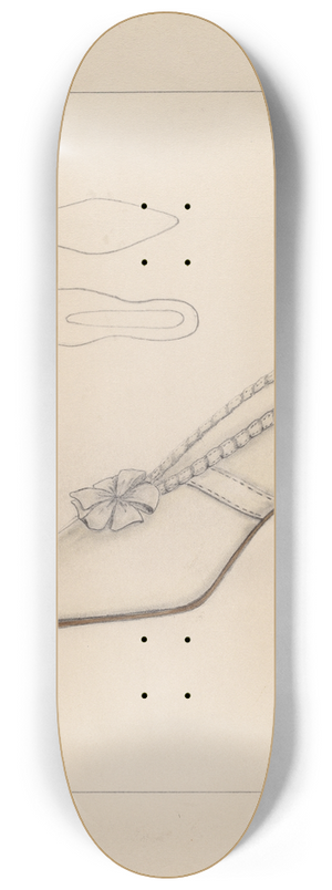 Columbus Simpson - Womans Shoe 8.25 inch art skate deck