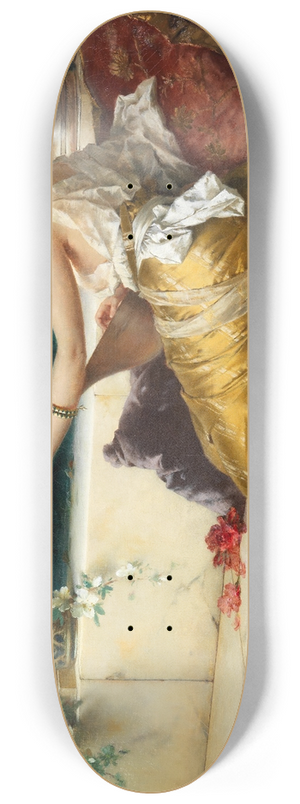 Conrad Kiesel - The Mandolin Player 8.25 inch art skate deck
