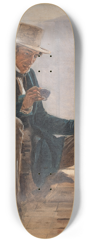 Constantin Hansen - Martinus Rrbye 8.25 inch art skate deck