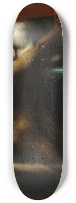 Franz von Stuck - The Kiss of the Sphinx 8.25 inch art skate deck