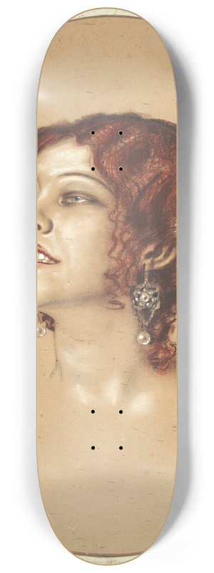 Franz von Stuck - Tilla Durieux als Circe 8.25 inch art skate deck