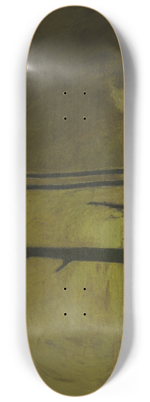 Constant Permeke - Winterlandschap 8.25 inch art skate deck
