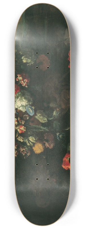 Franz Werner von Tamm - Blumen und Frchte 8.25 inch art skate deck