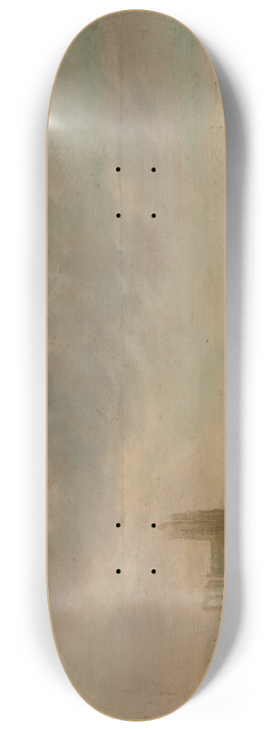 Cornelis Beelt - Strandszene mit zahlreichen Figuren 8.25 inch art skate deck