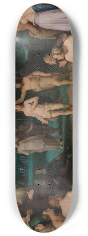 Cornelis Cornelisz Van Haarlem - Taufe Christi 8.25 inch art skate deck