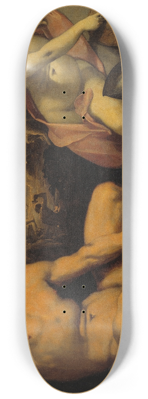Cornelis Cornelisz Van Haarlem - Venus and Vulcan 8.25 inch art skate deck