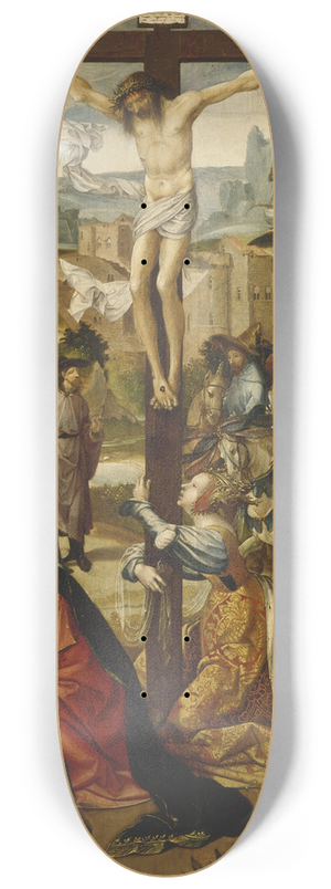 Cornelis Engebrechtsz - The Crucifixion 8.25 inch art skate deck
