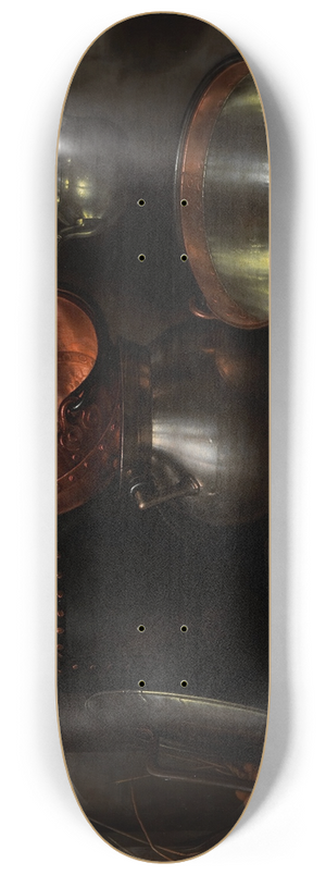 Cornelis Jacobsz. Delff - Allegory of the Four Elements 8.25 inch art skate deck