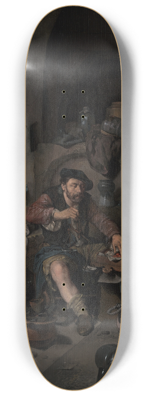 Cornelis Pietersz. Bega - The Alchemist 8.25 inch art skate deck