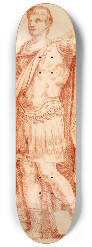 Cornelis Pronk - Beeld van keizer Augustus 8.25 inch art skate deck