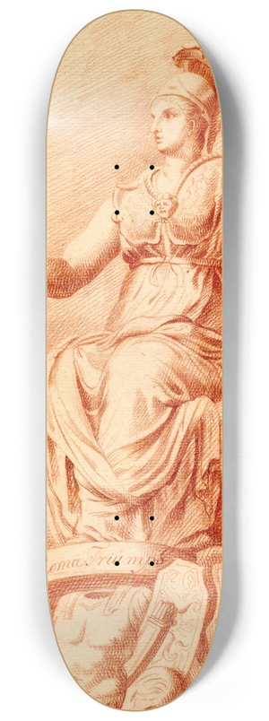 Cornelis Pronk - Beeld van Roma als getroonde vrouw 8.25 inch art skate deck