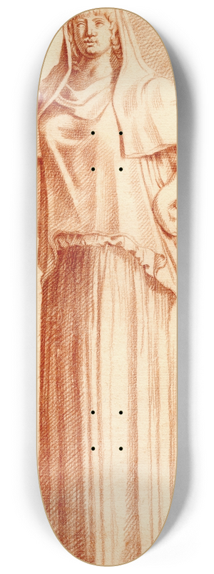 Cornelis Pronk - Beeld van staande vrouw 8.25 inch art skate deck