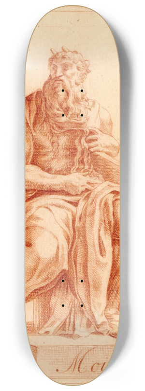 Cornelis Pronk - De Mozes van Michelangelo 8.25 inch art skate deck