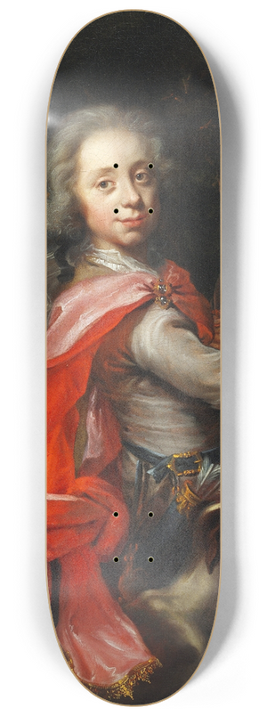 Cornelis Troost - Portrt af en dreng i en park 8.25 inch art skate deck
