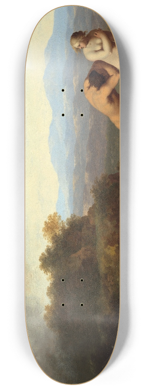 Cornelis Van Poelenburch - The Expulsion from Paradise 8.25 inch art skate deck