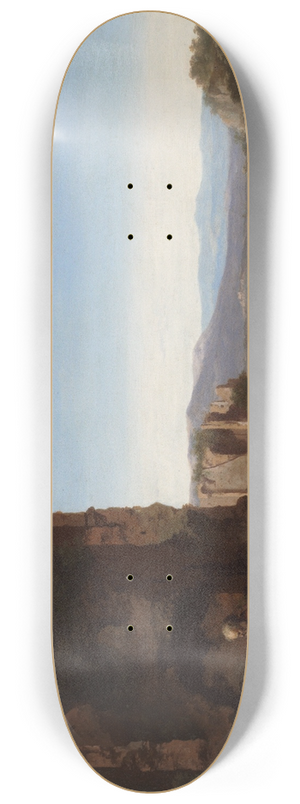 Cornelis Van Poelenburch - The Rest on The Flight into Egypt 8.25 inch art skate deck