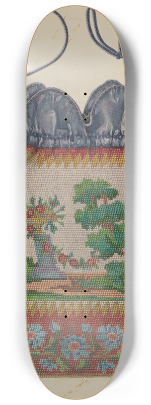 Cornelius Christoffels - Beaded Bag 8.25 inch art skate deck