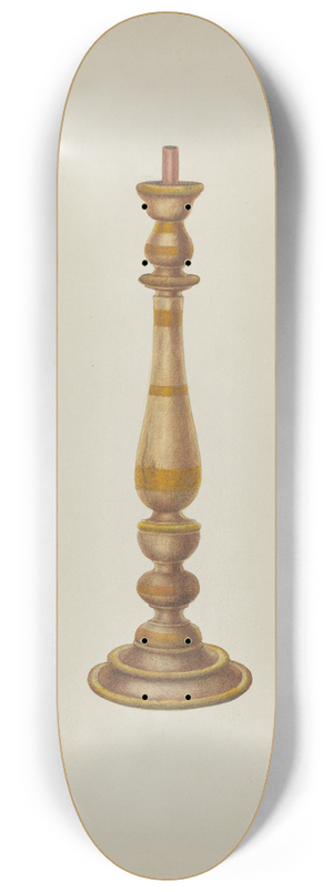 Cornelius Christoffels - Candlestick 8.25 inch art skate deck