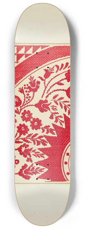 Cornelius Christoffels - Homespun Coverlet 8.25 inch art skate deck