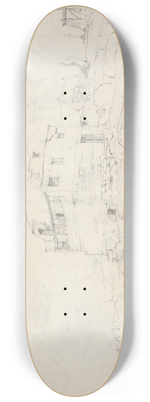 Cornelius Varley - Tygwyn Ferry 8.25 inch art skate deck