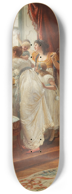 Franz Xaver Simm - einzug (The Arrival) 8.25 inch art skate deck