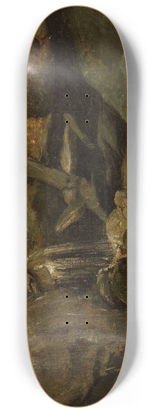 Curt Agthe - Waterfall 8.25 inch art skate deck