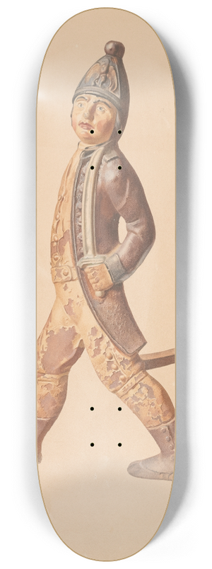 Cushman Parker - Andiron (Marching Hessian) 8.25 inch art skate deck