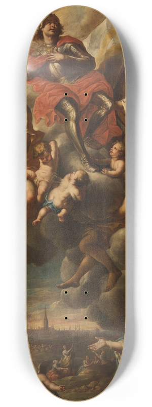 Franz Xaver Wagenschn - Der heilige Florian 8.25 inch art skate deck Franz Xaver Wagenschn - Der heilige Florian 8.25 inch art skate deck