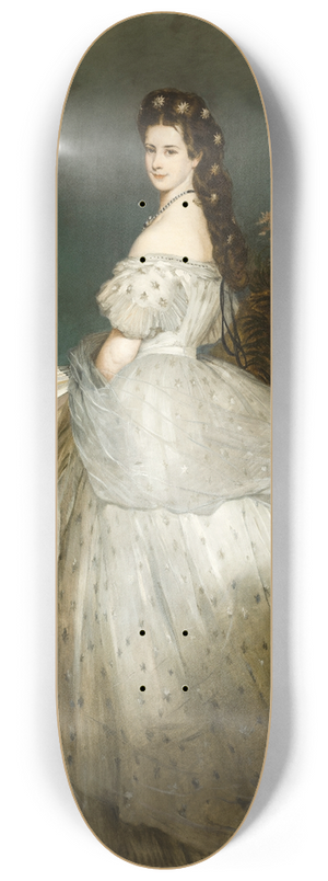 Franz Xaver Winterhalter - Empress Elizabeth 8.25 inch art skate deck