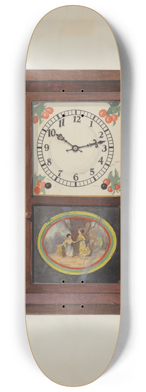 Dana Bartlett - Clock, Seth Thomas 8.25 inch art skate deck