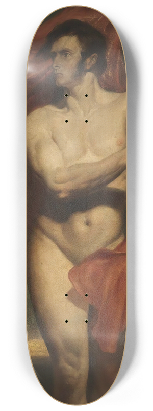 Daniel Maclise - The Standard Bearer 8.25 inch art skate deck