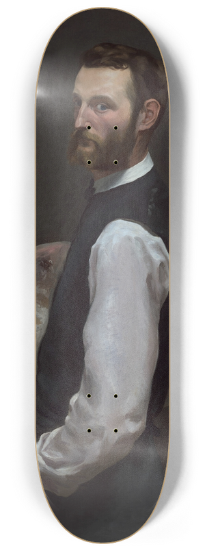 Frdric Bazille - Self-Portrait 8.25 inch art skate deck