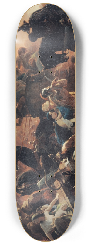 Frdric-Henri Schopin - Les Derniers jours de Pompi 8.25 inch art skate deck