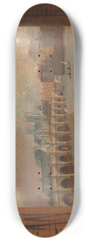 Daniel Turner - A View of Westminster Bridge 8.25 inch art skate deck