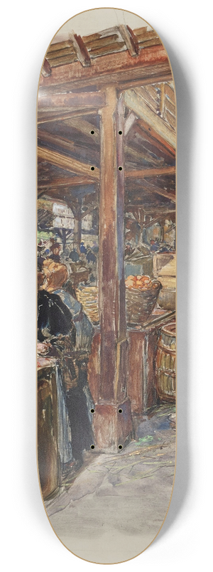 Frdric Houbron - Intrieur du March des Enfants Rouges. 3me arrondissement 8.25 inch art skate deck