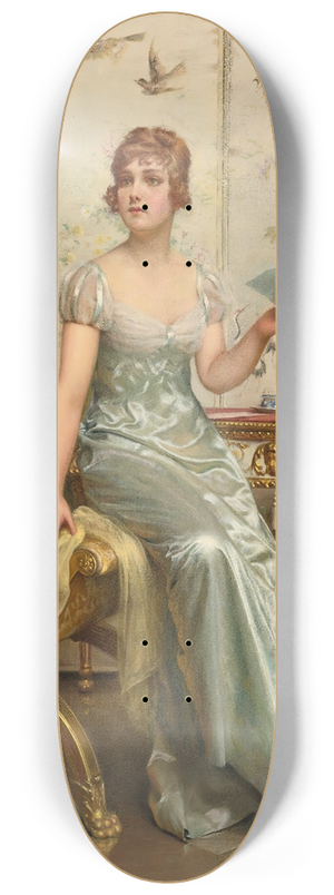 Frdric Soulacroix - Correspondence 8.25 inch art skate deck