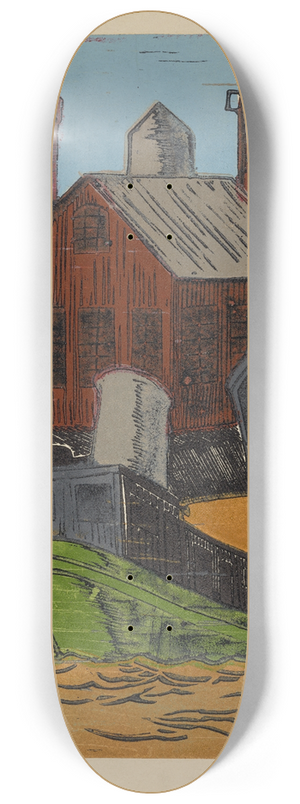 Fred Carlo - Tugboat 8.25 inch art skate deck