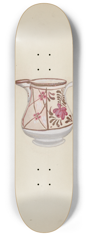 David P Willoughby - Pitcher 8.25 inch art skate deck