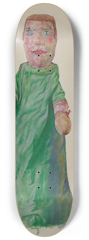 David Ramage - Hand Puppet Boxer 8.25 inch art skate deck