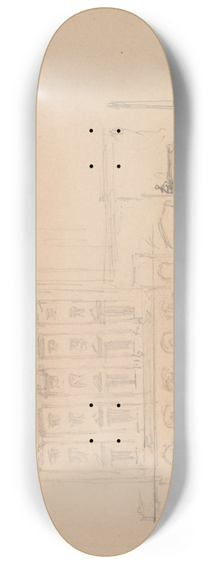 David Roberts - The Lion Brewery on the Thames 8.25 inch art skate deck