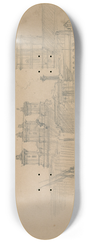 David Roberts - Westminster 8.25 inch art skate deck